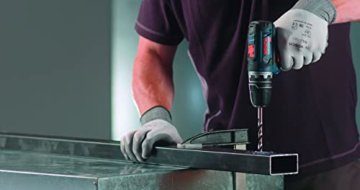 Bosch Professional 12V System Akku-Bohrschrauber GSR 12V-15 FC (inkl. 2x2.0 Ah Akku, Ladegerät GAL 12V-40, 4x Aufsätze, L-BOXX 102) - 7