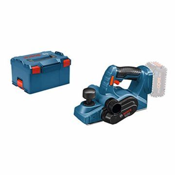 Bosch Professional 18V System Akku Hobel GHO 18 V-LI (ohne Akkus und Ladegerät, in L-BOXX) - 1