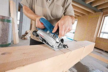 Bosch Professional 18V System Akku Kreissäge GKS 18V-57 (Sägeblatt-Ø: 165 mm, Schnitttiefe: 57 mm, ohne Akkus und Ladegerät, im Karton) - 7