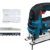 Bosch Professional GST 18 V-LI S (Stabversion, Schnitttiefe in Holz/Alu/Metall: 120/20/8 mm, 3 Stichsägeblätter, Spanreißschutz, ohne Akkus und Ladegerät, im Karton), 06015A5100 - 1