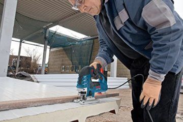 Bosch Professional Stichsäge GST 150 CE (780 Watt, Schnitttiefe Holz max: 150 mm, ohnne Schlauch, im Koffer) - 4