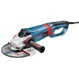 Bosch Professional Winkelschleifer GWS 24-230 LVI (Scheiben-Ø 230 mm, 2.400 Watt, mit KickBack-Stop, Anlaufstrombegrenzung, Handgriff mit Vibrationsdämpfung, im Karton) - 1