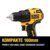 Dewalt 18V XR 2-Gang Akku-Bohrschrauber DCD708D2T (bürstenloses Vollmetall-Getriebe, 13 mm Vollmetall-Schnellspann-Bohrfutter, LED-Arbeitslicht, inkl. 2x Akkus, Ladegerät, Gürtelclip, T Stak Box) - 6