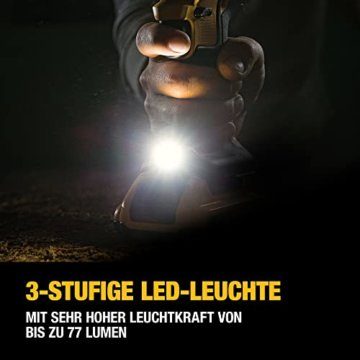 DeWalt Akku-Bohrschrauber / Akkuschrauber (18V, 2.0 Ah, bürstenlos, mit Zwei-Gang-Vollmetallgetriebe, 15 Drehmomentstufen, inkl. zwei XR Akkus, System-Schnellladegerät und Tstak-Box), DCD791D2 - 6