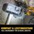 DeWalt Akku-Schlagbohrschrauber/ Akkuschrauber (18 Volt, 15-stufiges Drehmomentmodul, 13 mm Schnellspann-Bohrfutter, LED-Arbeitslicht, inklusive Zubehör) DCD796D2 - 4