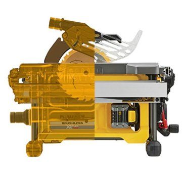 DeWALT Akku-Tischkreissäge, 54 V, Flexvolt, Ohne Ladegerät, 1 Stück, DCS7485N-XJ - 3