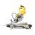 DeWalt Paneelsäge/ Kreissäge (1800 Watt, verschiebbarer Werkstückanschlag, XPS-Schnittlinienanzeige, Posaunenauszug mit SKF Gleit- und Kugellagern, Spindelarretierung) DWS777 - 2