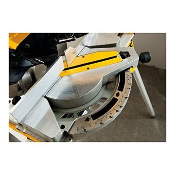 DeWalt Tisch-, Kapp- und Gehrungssäge/ Kombisäge (1,600 Watt, 305 mm Sägeblatt-ø, für den Langzeiteinsatz geeignet, Staubabsaugung, höhenverstellbar, inkl. Zubehör) D27113 - 11