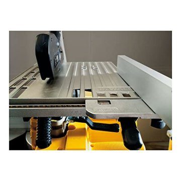 DeWalt Tisch-, Kapp- und Gehrungssäge/ Kombisäge (1,600 Watt, 305 mm Sägeblatt-ø, für den Langzeiteinsatz geeignet, Staubabsaugung, höhenverstellbar, inkl. Zubehör) D27113 - 4