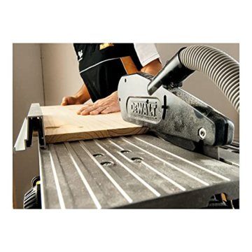 DeWalt Tisch-, Kapp- und Gehrungssäge/ Kombisäge (1,600 Watt, 305 mm Sägeblatt-ø, für den Langzeiteinsatz geeignet, Staubabsaugung, höhenverstellbar, inkl. Zubehör) D27113 - 5