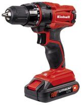 Einhell Akku-Bohrschrauber TC-CD 18-2 Li (Lithium Ionen, 18V, 2-Gang-Getriebe, Spindelarretierung, 18+1 Drehmomenteinstellungen, inkl. LED-Licht), (L x B x H) 190 x 80 x 220 mm - 1