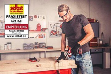 Einhell Akku-Bohrschrauber TE-CD 12/1 X-Li (1x2,0Ah) (Li-Ion, 12 V, 2-Gang-Getriebe, abnehmbares Bohrfutter, Drehzahl-Elektronik, LED-Beleuchtung, Softgrip, inkl. 2,0 Ah-Akku und 45-Min.-Ladegerät) - 2