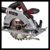 Einhell Akku-Handkreissäge TE-CS 18/190 Li BL- Solo Power X-Change (Li-Ion, 18 V, Ø190x20 mm Sägeblatt, max. 65 mm Schnitttiefe, werkzeuglose Einstellung, ohne Akku und Ladegerät) Schwarz/Rot - 5