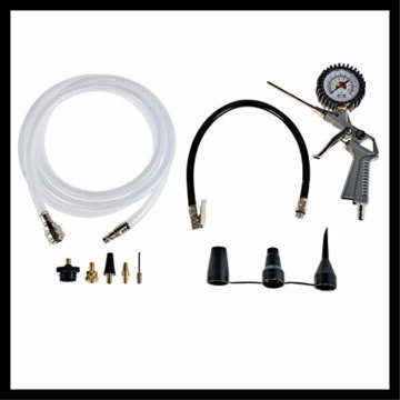 Einhell Akku-Kompressor TE-AC 36/6/8 Li OF Set Power X-Change (36 V, max. 8 bar, 6 l-Tank, 130 l/min Ansaugleistung, Motordrehzahl 16000 min^-1, ölfrei, ohne Akku) - 3