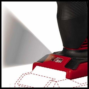 Einhell Akkuschrauber TE-CD 18 Li Brushless Solo Power X-Change (Li-Ion, Rot, 18 V, 2 Gang, 60Nm/Brushless/ohne Akku, LED Licht und Ladegerät) - 12
