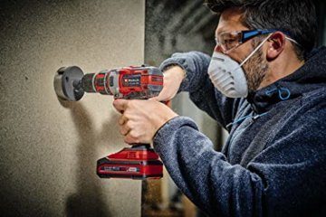Einhell Akkuschrauber TE-CD 18 Li Brushless Solo Power X-Change (Li-Ion, Rot, 18 V, 2 Gang, 60Nm/Brushless/ohne Akku, LED Licht und Ladegerät) - 5
