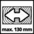 Einhell Kapp Gehrungssäge TC-MS 2513 L (1600 W, Sägeblatt Ø 250 mm, Schnittbreite 130 mm, schwenkbarer Sägekopf, Laser) - 10