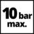 Einhell Kompressor TE-AC 400/50/10 V (2.200 W, 10 bar, 50 L, Ansaugleistung 400 l/min, Druckminderer, 2 Manometer & 2 Schnellkupplungen, vibrationsgedämpfte Standfüße, große Räder, Transportbügel) - 11