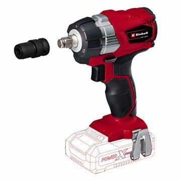 Einhell Professional Akku Schlagschrauber TP-CW 18 Li BL Solo Power X-Change (18 V, 215 Nm, Brushless, Außenvierkant-Aufnahme, Bit-Adapter, LED Licht, ohne Akku) - 1