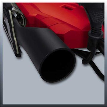 Einhell Stichsäge TE-JS 100 (750 W, max. 100 mm, 45° Schrägschnitt, Hubzahlregelung, 4-Stufen Pendelhub, Absaugadapter, Parallelanschlag, LED-Licht, Koffer) - 7