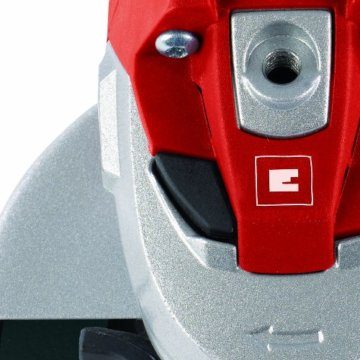 Einhell TE-AG 125/750 Winkelschleifer, 750 W, Scheiben-Ø 125 mm, Schlüssel im Zusatzhandgriff, ohne Trennscheibe, Rot, Schwarz - 3