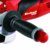 Einhell TE-AG 125/750 Winkelschleifer, 750 W, Scheiben-Ø 125 mm, Schlüssel im Zusatzhandgriff, ohne Trennscheibe, Rot, Schwarz - 4