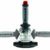 Einhell TE-AG 125/750 Winkelschleifer, 750 W, Scheiben-Ø 125 mm, Schlüssel im Zusatzhandgriff, ohne Trennscheibe, Rot, Schwarz - 5