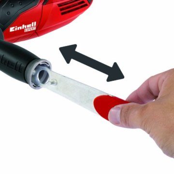Einhell TE-AG 125/750 Winkelschleifer, 750 W, Scheiben-Ø 125 mm, Schlüssel im Zusatzhandgriff, ohne Trennscheibe, Rot, Schwarz - 6