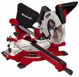 Einhell Zug-Kapp-Gehrungssäge TE-SM 2131 Dual (1600 W, 5000 min.-1, max. Schnittbreite 310 mm, Sägeblatt Ø 210 mm, Softstart, Spannvorrichtung, inkl. HM-Sägeblatt) Rot - 1