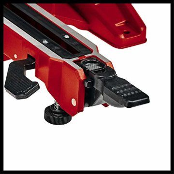 Einhell Zug-Kapp-Gehrungssäge TE-SM 254 Dual (2.100 W, Zugfunktion, Laser, Winkeleinstellung m. Schnellverstellung, Spindle-Lock, Spannvorrichtung, inkl. Hartmetall-Sägeblatt) - 9
