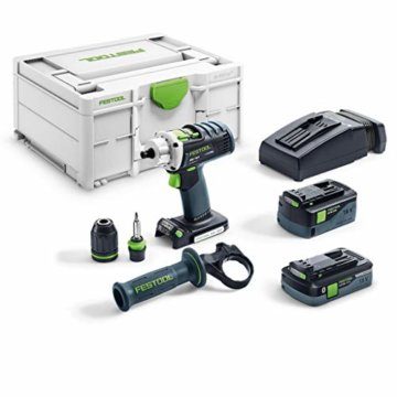 Festool Akku-Bohrschrauber DRC 18/4 5,2/4,0 I-Plus QUADRIVE - 1