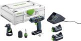festool TXS Li 2,6-Set 576102 DIY, im Systainer mit 2. Akkupack und Winkelvorsatz - 1