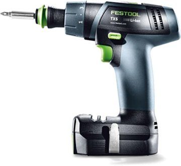 festool TXS Li 2,6-Set 576102 DIY, im Systainer mit 2. Akkupack und Winkelvorsatz - 4