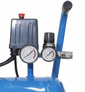 Güde 50136 Kompressor Airpower 150/8/24 Silent (Doppelkolbenaggregat Direktgetrieben, 0,75 kW, 230V, ölfrei, 8 bar) - 3