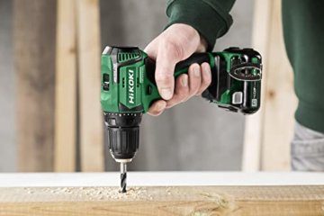 HiKOKI Akku Bohrschrauber DS12DD (12V, 38 Nm, 2 Gang, bürstenloser Motor, LED Licht, Koffer, inkl. 2 x 4,0 Ah Akku und Ladegerät) - 2