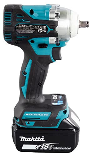 Makita DTW302Z Akku-Schlagschrauber 18V (ohne Akku, ohne Ladegerät), Petrol - 6