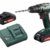 Metabo Akku-Bohrschrauber BS 18 Set (602207880) 18V 2x Li-Ion; Ladegerät SC 30; Kunststoffkoffer; Mobile Werkstatt, Art des Akkupacks: Li-Ion , Akkuspannung: 18 V, Akkukapazität: 2 x 2 Ah - 2