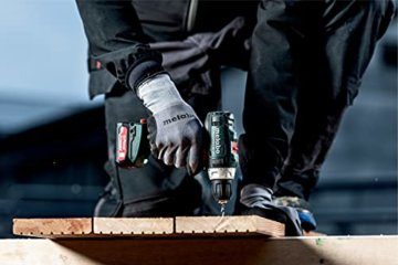 Metabo Akku-Bohrschrauber PowerMaxx BS 12 (601036500) 12V 2x Li-Ion; Ladegerät SC 30; metaBOX 118, Art des Akkupacks: Li-Ion , Akkuspannung: 12 V, Akkukapazität: 2 x 2 Ah - 2