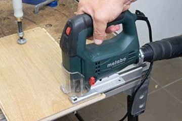 Metabo Stichsäge STEB 65 Quick (601030500) Kunststoffkoffer, Nennaufnahmeleistung: 450 W, Abgabeleistung: 230 W, Schnitttiefe Holz: 65 mm - 3