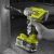 RYOBI 18 V ONE+ Akku-Bohrschrauber R18DD3-215S (2-Gang-Getriebe, max. Drehmoment 50 Nm, Drehmomentstufen 24, Bohrfutter 13 mm, inkl. 2 x 1,5Ah Akku & Ladegerät in Werkzeugtasche) - 5