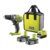RYOBI 18 V ONE+ Akku-Bohrschrauber R18DD3-215S (2-Gang-Getriebe, max. Drehmoment 50 Nm, Drehmomentstufen 24, Bohrfutter 13 mm, inkl. 2 x 1,5Ah Akku & Ladegerät in Werkzeugtasche) - 1