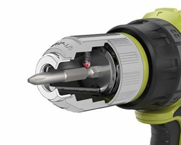 Ryobi Bohrschrauber R18DD7-0 (ohne Akku, LED-Beleuchtung, 18 V, 13 mm Schnellspannbohrfutter, 2 Gänge, Max. Drehmoment 60 Nm) 5133004532 - 3