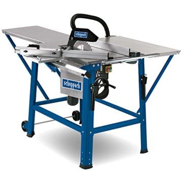 Scheppach Tischkreissäge TS310 | 400V Anschluss | 2800W Leistung | Sägeblatt Ø315mm | Schnitthöhe 83 mm | mit Tischverbreiterung, 2. Sägeblatt, Führungsschiene & Schiebeschlitten | schwenkbar bis 45° - 3