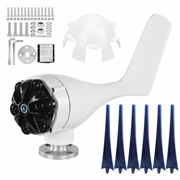 Wind AC Generator 800W Windgenerator Windturbinen Set zum Laden von Booten(blue, 48V) - 2