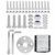 Wind AC Generator 800W Windgenerator Windturbinen Set zum Laden von Booten(blue, 48V) - 8
