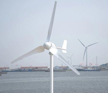 Windkraftanlage 2000W Windgenerator 24V 48V Windturbine 3-Klingen Windkraft Generator -mit MPPT Laderegler Stromwindrad Wind Stromerzeuger für Heimen Wohnmobilen - 8