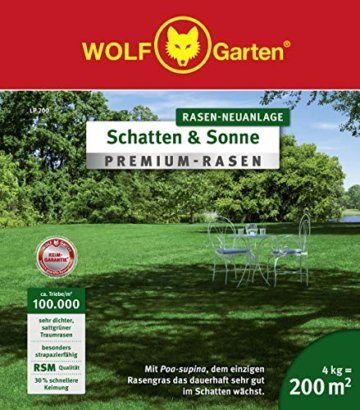 WOLF Garten - Premium-Rasen Schatten & Sonne LP 200 m²; 3820050 - 4