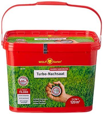WOLF Garten Turbo-NACHSAAT 3826121 LR 120 m², ROT - 2