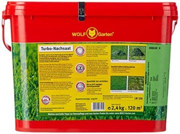 WOLF Garten Turbo-NACHSAAT 3826121 LR 120 m², ROT - 4
