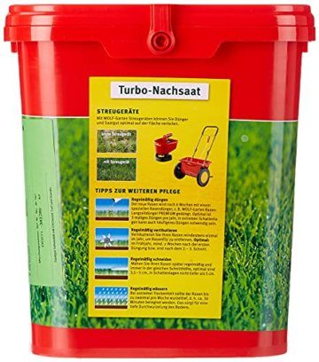 WOLF Garten Turbo-NACHSAAT 3826121 LR 120 m², ROT - 5